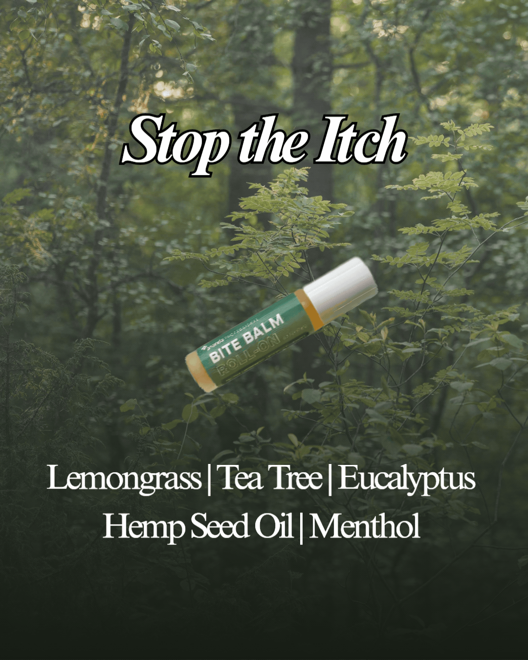 Plant-based Bite Balm with Lemongrass | Eucalyptus | Tea Tree