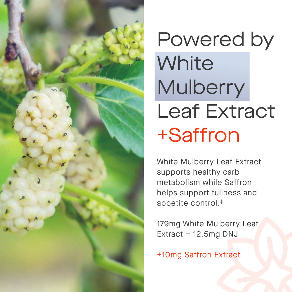 Carb Blocker with Saffron and White Mulberry